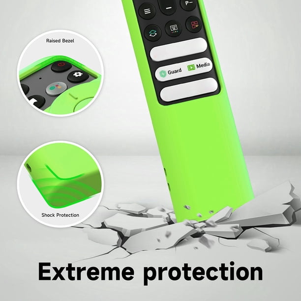 Funda de silicona para control remoto de TV con cordón impermeable para control remoto de voz TCL RC902V FMR1 Tmvgtek Para estrenar