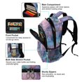 thumbnail image 5 of FORMRS Kids School Backpack Elementary Student Unisex Travel Bookbag with Reflective Stripes, Pink Marble Pattern, 5 of 7