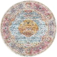 thumbnail image 3 of Traditional Samana Collection Area Rug 6'x9' - Light Blue, 3 of 5