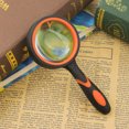 thumbnail image 3 of Lupa de lectura portátil 5X con mango de goma suave antideslizante de 50 mm de diámetro para leer libros TUNC Sencillez, 3 of 5