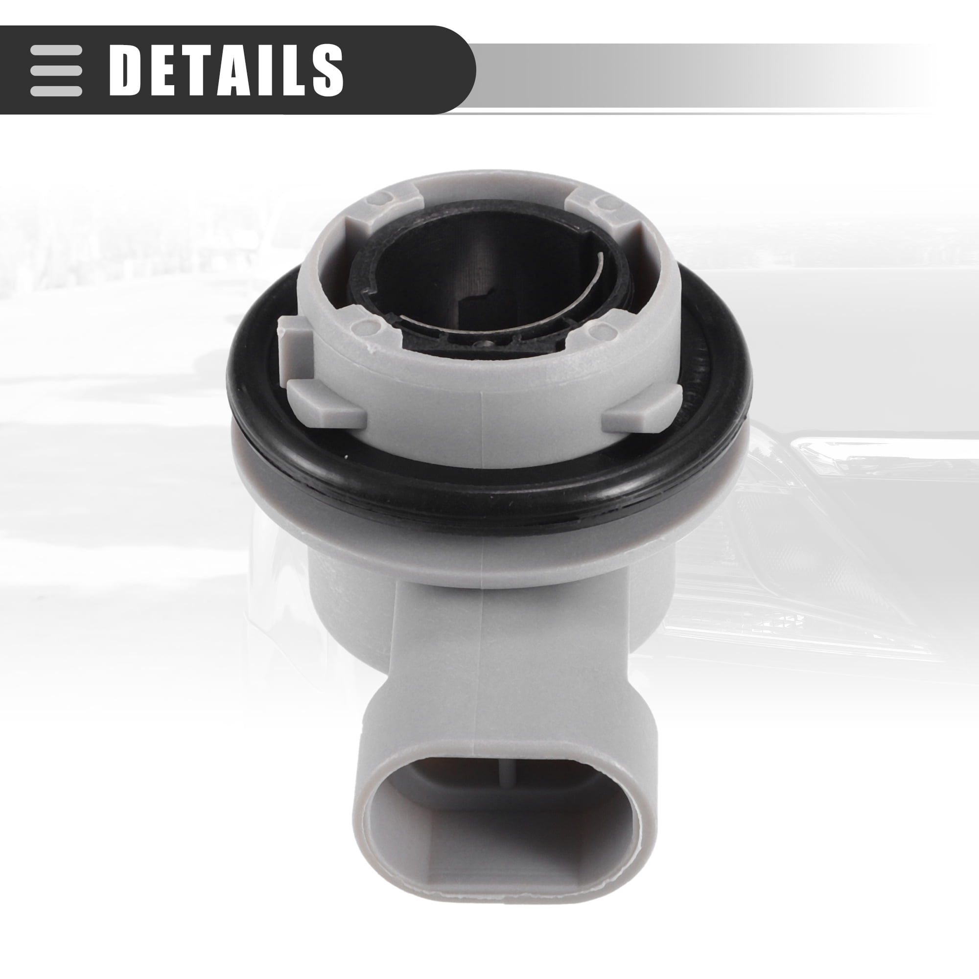 Unique Bargains Taillight Tail Light Lamp Rear Socket for Jeep Renegade 2016 ABS Gray