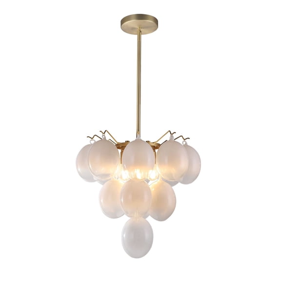 Artcraft Lighting Globo Collection 5Light Chandelier Iridescent and Brass