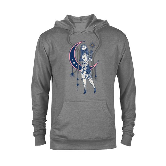 Disney The Nightmare Before Christmas Sally and Moon Mystic - Pullover Hoodie for Adults - Customized-Athletic Heather