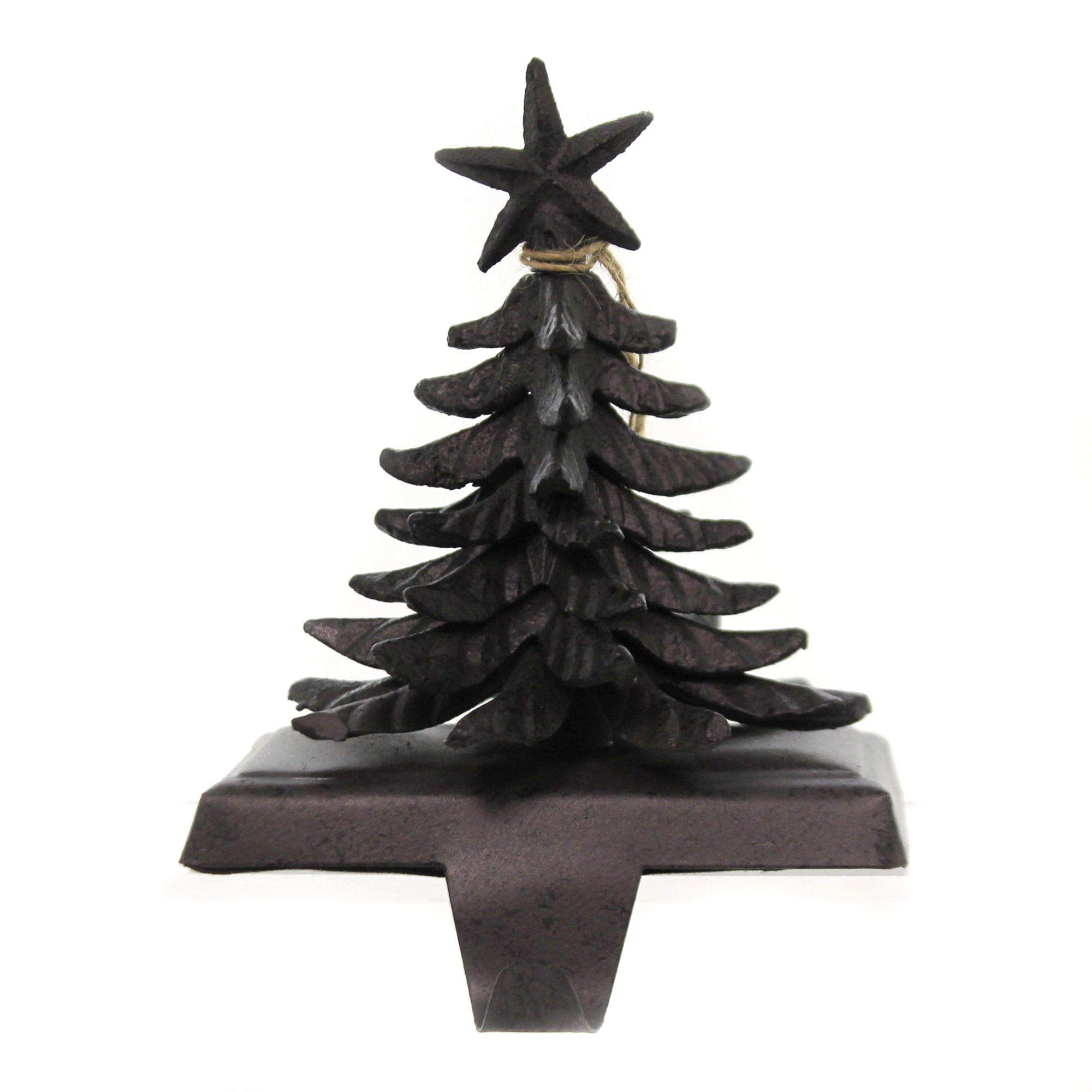 Christmas Christmas Tree Stocking Holder. Metal Star Mantle Shelf 22813