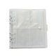 thumbnail image 1 of Estuche para álbum de fotos Organizador de fotos para el hogar Libro Páginas transparentes Fotos Bolsillos Titular Carpeta de almacenamiento Almacenamiento y organización del hogar 3in con clip blanco Bearachild HA074034-04, 1 of 1