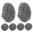 thumbnail image 5 of WEUVEB Stainless Steel Pan Scrubber with Comfort Grip Handle, 6-Pack Kitchen Cleaning Brushes, 5 of 8