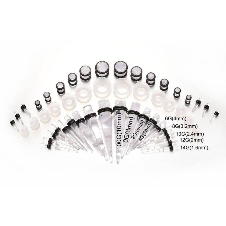 Body clearance jewelry gauges