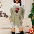 thumbnail image 1 of WILLBEST Vestido Lino - Sudadera Larga Con Estampado Navideño Para Mujer, Informal Y Cómoda, Para Vacaciones, Elegante Y Acogedor Para La Temporada De Invierno., 1 of 3