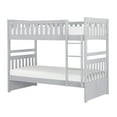 thumbnail image 2 of Topline Home Furnishings Lit superposé simple sur lit simple gris, 2 of 4