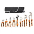 thumbnail image 2 of VEVOR 8-Piece Pliers Set, High Carbon Steel, 12"/10"/8" Groove Joint Pliers, 8" Linesman's Pliers, 6" Slip Joint Pliers, 8" Long Nose Pliers, 6" Diagonal Cutter, 10" Adjustable Wrench, and Tool Bag, 2 of 10