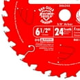 thumbnail image 2 of Diablo 6-1/2" 24-Tooth ATB Framing Saw Blade with 5/8" Arbor # D0624X, 2 of 2
