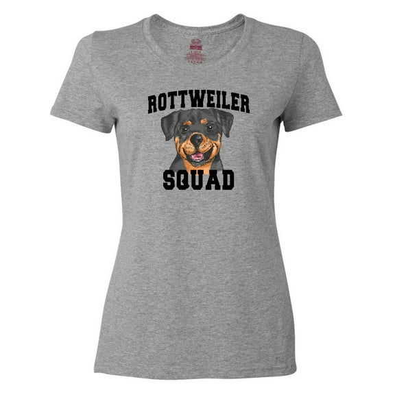 Inktastic Dog Rottweiler Squad Women's T-Shirt