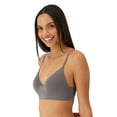 thumbnail image 3 of Maidenform Barely There Underwire T-Shirt Bra DM2321 Color: Sky Blue Size: 36 C, 3 of 4