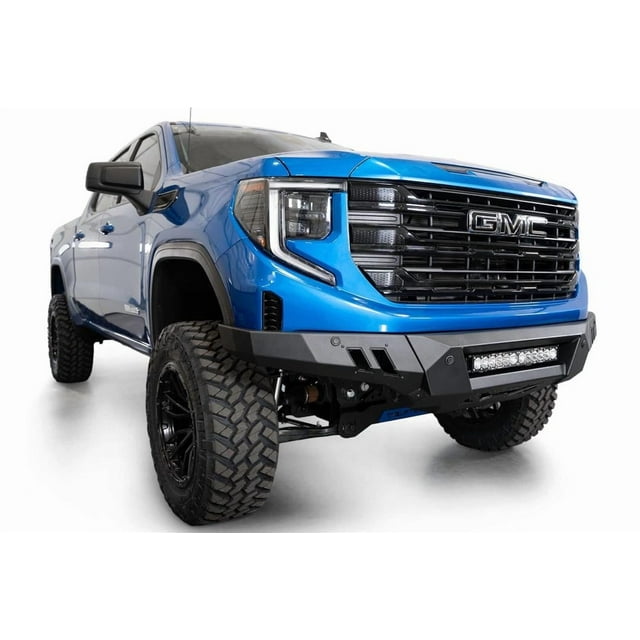 Addictive Desert Designs Bumper F480300010103 Black Label; 3 Piece Design; Direct-Fit; Mounting Hardware Included; Without Bull Bar; Without Winch Mount; Without D-Ring Mounts