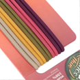 thumbnail image 4 of Simple Fashionable Hair Tie Rope Women Girls Elastic Ponytail Holder Hair Accessory SetCoffee Green, 4 of 5