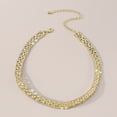 thumbnail image 4 of Collar de cadena con garras de estilo europeo y americano con borlas de diamantes de imitación, cadena de cuello de lujo ligera, collar elegante personalizado para cenas y fiestas, 4 of 6
