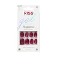 thumbnail image 1 of KISS Gel Fantasy Magnetic - Set Us Free, Red, Oval, Short, 1 of 10