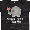 thumbnail image 4 of Inktastic My Grandparents Love Me Baby Clothes Boys or Girls Baby Bodysuit, 4 of 5
