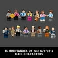 thumbnail image 6 of LEGO Ideas The Office US TV Show Series Dunder Mifflin Scranton Model Building Set, 21336, 6 of 9