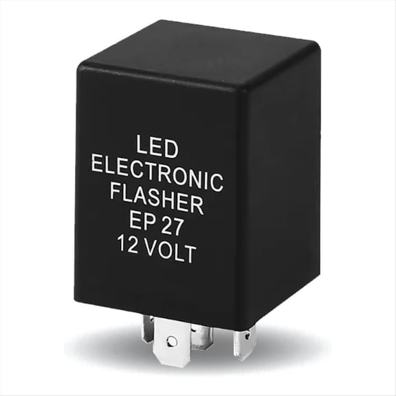 EP27 LED Flasher Relay, 5 Pin Relay for Turn Signal,Electronic Indicator Fix Hazard Warn Blinker