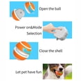 thumbnail image 4 of Graflsoa Interactive LED Pet Toy Ball with Rolling/Jumping Modes, USB Rechargeable, Waterproof IP54, Multi-Color Options, Built-in Li-ion Battery, Durable ABS+Silicone+TPU Material, 4 of 7