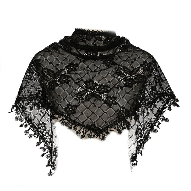 Velo de capilla de encaje étnico Apooke para mujer, pañuelo para la cabeza, mantilla, turbante, diadema para la misa en la iglesia, pañuelo católico para la cabeza, chal para mujer