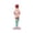 Pink, variant on Rdausd Christmas Nutcracker Figurine 7.87 Inch, Pastel Light Green Resin Nutcracker Statue, Tabletop Holiday Decor for Home Living Room Fireplace Mantel Shelf