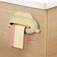 thumbnail image 4 of Portabolsas de basura de pared Little Monsters | Organizador de bolsas de basura sin taladro para cocina y baño | Dispensador de plástico ABS en verde, beige, gris y amarillo, 4 of 6