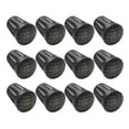 thumbnail image 1 of FUTUREORYY 12 Pcs Embouts de Bâton de Randonnée en Plastique Noir de Remplacement pour Randonnée, 1 of 8