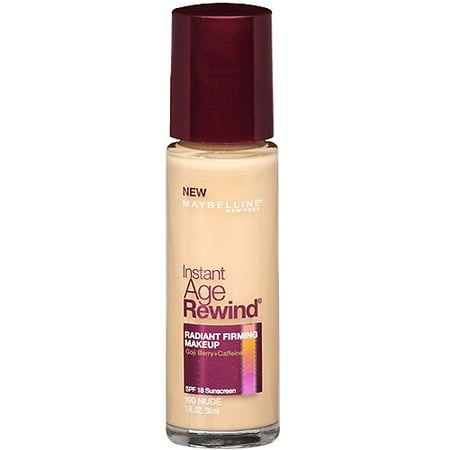 Maybelline Instant Age Rewind Radiant Firming Foundation, Nude