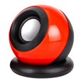 thumbnail image 1 of TISHITA Mignon Mini Haut-Parleur Léger Compact Minuscule Haut-Parleur pour Voyage Douche Camping Rouge, 1 of 8