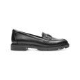 thumbnail image 2 of Rockport Womens Kacey Chain Leather Slip On Loafers, 2 of 3