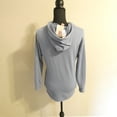 thumbnail image 3 of Pretty Rebellious Juniors' Coffee Addict Graphic Hoodie Dusty Denim S, 3 of 3
