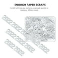 thumbnail image 4 of Weiweiguan 3Packs 2022 New Year Confetti Decor Creative Party Confetti Home Table Decor, 4 of 6