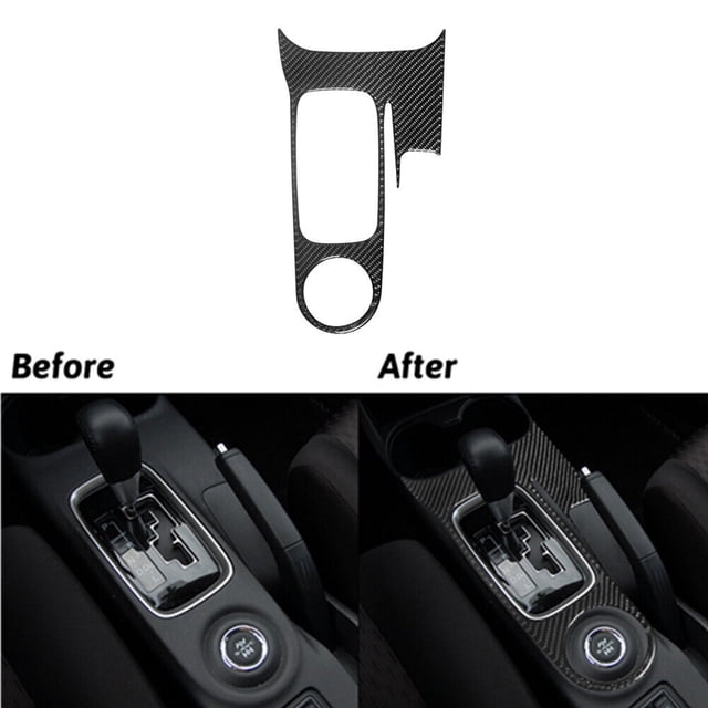 Carbon Fiber Automatic Transmission Console for Mitsubishi Outlander 2014-2016