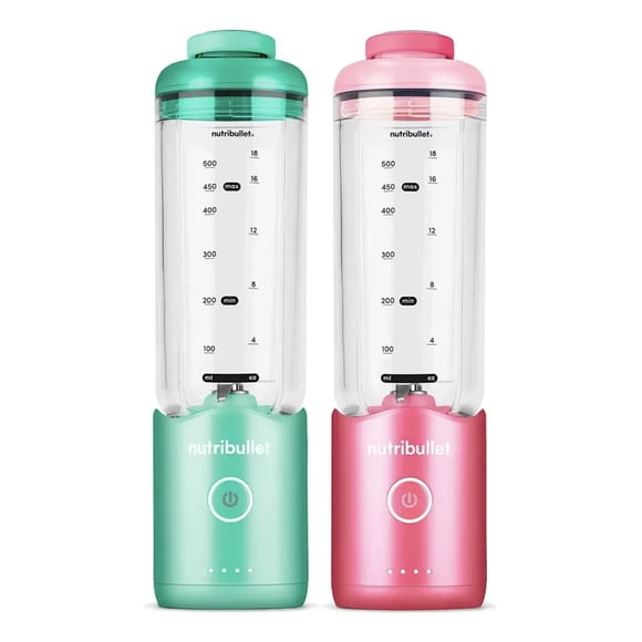 Licuadora Portátil Nutribullet Flex NBPC213PK 2 Piezas 650ml