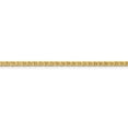 thumbnail image 2 of 14K Yellow Gold chain Anchor 7 in 2.4 mm 2.4mm Flat, 2 of 4
