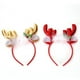 thumbnail image 1 of 2 uds decoraciones navideñas terciopelo asta campana cabeza hebilla diadema accesorios para el cabello vestido de fiesta para niños, 1 of 3
