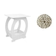 thumbnail image 1 of Mesilla de noche,Mesa auxiliar Mesa auxiliar Mesa de esquina para el hogar Mesita de noche,Mesa de centro,mesa de bebidas,mesita de noche,mesa pequeña,Escultura para colgar en la, 1 of 8