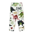 thumbnail image 5 of Fotbe Cute Dinosaurs Women's Pajama Pants,Sleepwear Pants,Pj Bottoms Drawstring And Pockets-Small, 5 of 9