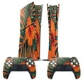 thumbnail image 2 of Hawaiian Hibiscus Garden Orange Flowers PS5/PS5 Pro/PS5 Slim Digital Disc Skin Sticker For Console And Controller Skins, 2 of 7