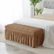thumbnail image 5 of Elastic Bench Cover Dust Cover 3D Bubble Grid Chair Cover Piano Bench Cover, 5 of 9