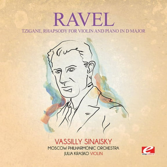 Ravel - Tzigane Rhapsody for Violin Piano D Major - Classical - CD