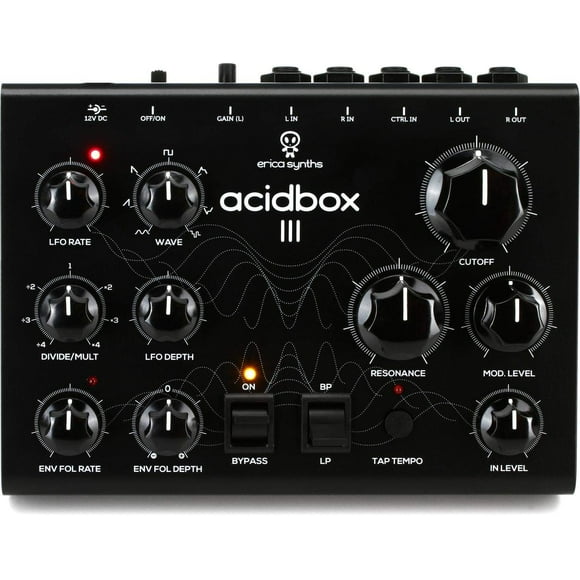 Erica Synths Acidbox III Filtro Polivoks de mesa con Overdrive