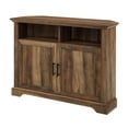thumbnail image 6 of Walker Edison Two-Door Corner TV Stand for TVs up to 48", Reclaimed Barnwood, 6 of 10
