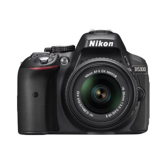 Cámara réflex digital Nikon D5300 de 24,2 MP con CMOS renovada