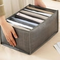 thumbnail image 3 of Jeans Pants Storage Box Wardrobe Clothes Organizer Cabinet Drawers Organizer, 3 of 7