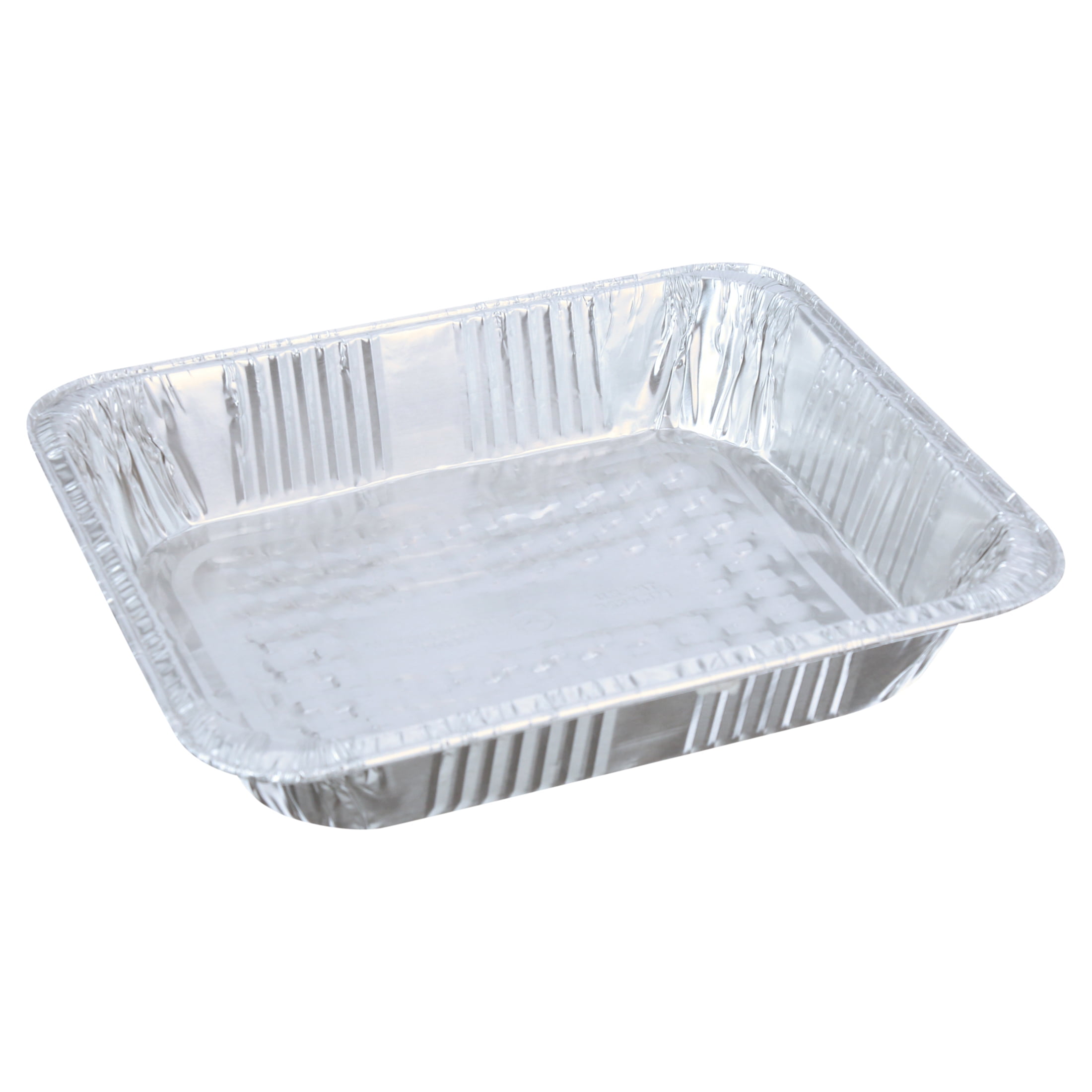 Mainstays Aluminum Half Steam Table Pans, Disposable, 12.75" x 10.38", 4 Count