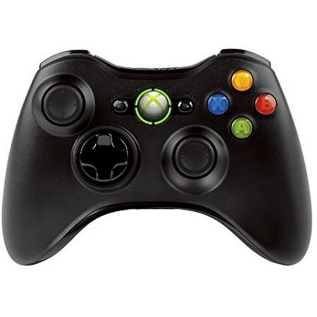 Xbox 360 Wireless Controller (Black) (Best Xbox 360 Controller For Fps)