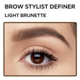 thumbnail image 6 of L'Oreal Paris Brow Stylist Definer Waterproof Eyebrow Mechanical Pencil, Light Brunette, 6 of 12